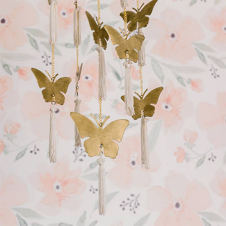 Crane Baby - Wholesale Baby Mobile - Butterfly Ceiling Hanging