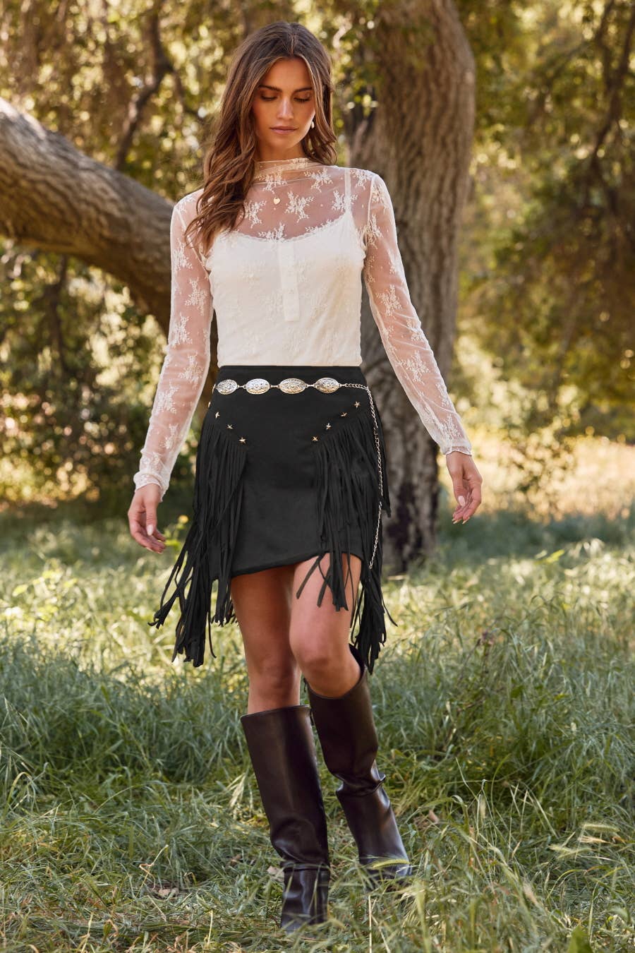 Oddi - Wholesale Skirt - Women's - Suede Mini Skirt0