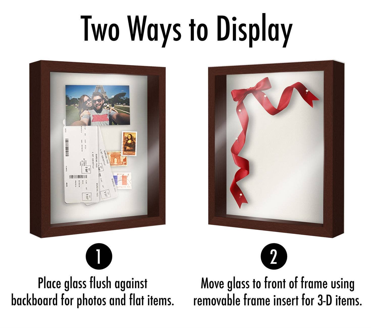 Americanflat - Wholesale Picture Frame - Americanflat Shadow Box Frame with Box Molding151