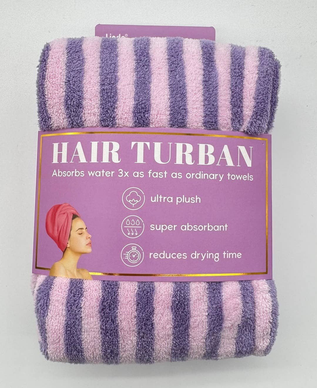 Lindo - Vente Serviettes à cheveux - Turban à cheveux Lindo2
