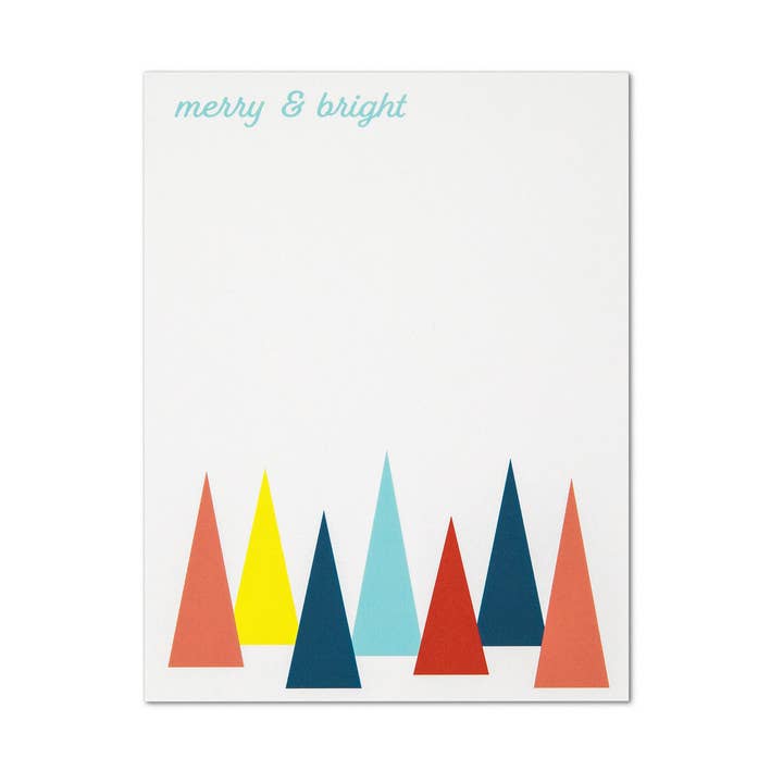 Merry & Bright Notepad for wholesale by The Crafter Way