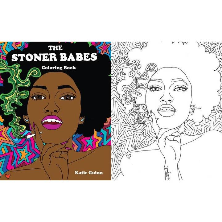 Microcosm Publishing & Distribution – Großhandel Malbuch – Erwachsene – Stoner Babes Malbuch