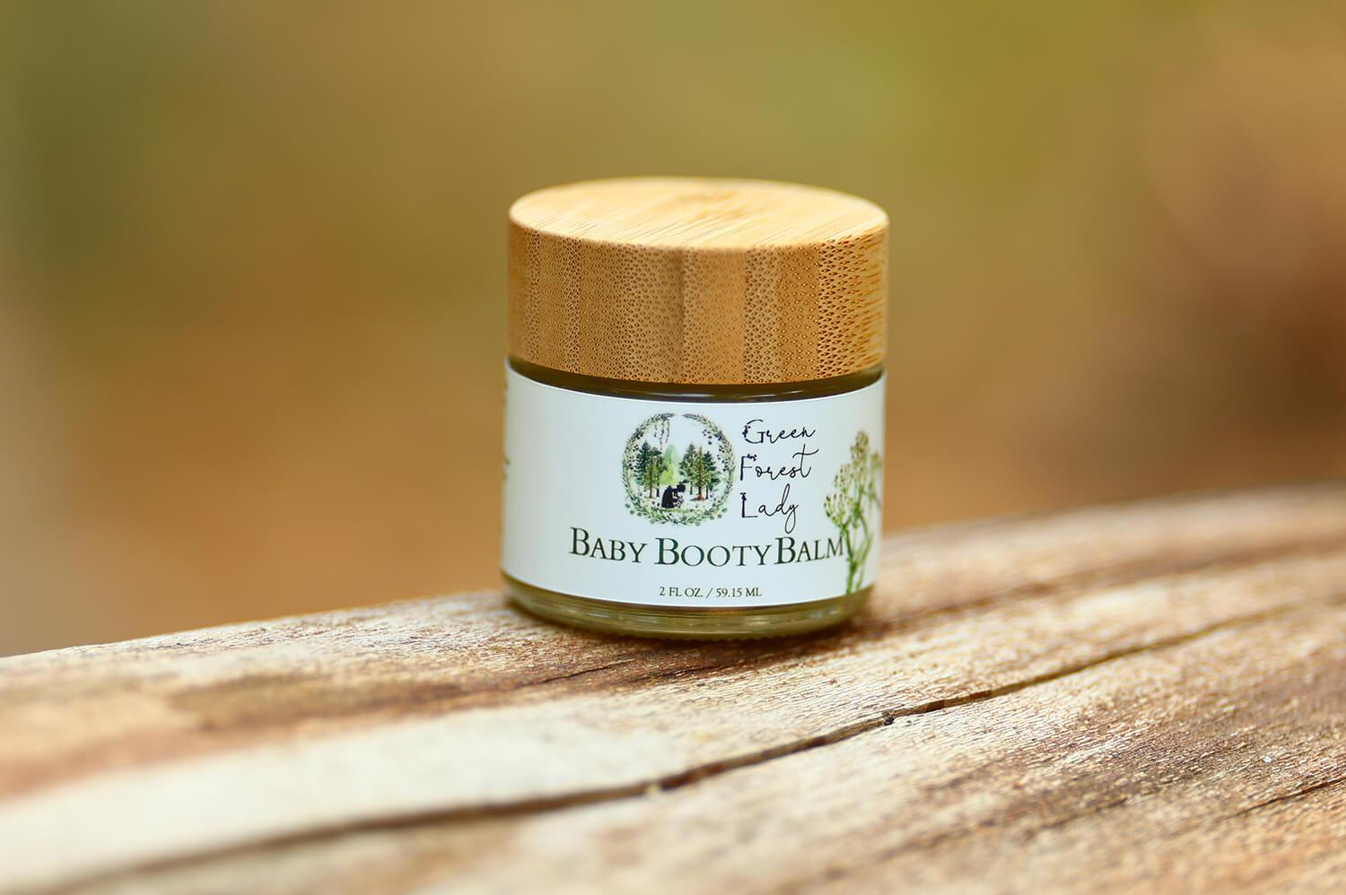 The Green Forest Lady - Wholesale Body Balm/Butter - Baby - Baby Booty Balm3