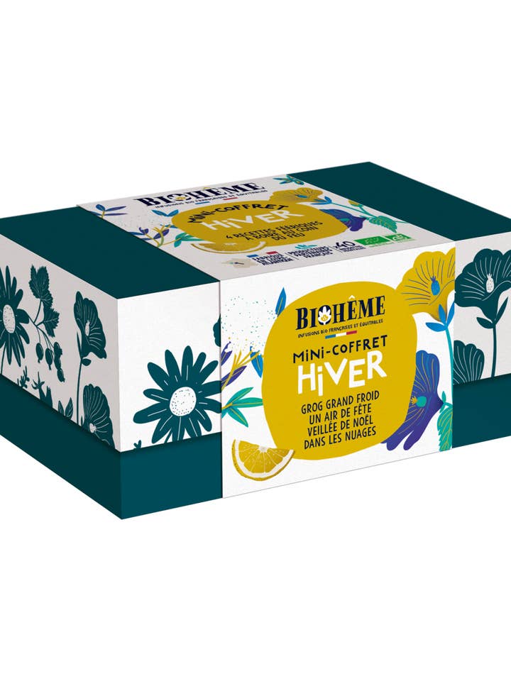 Cofanetto Mini Inverno - x40 bustine BIO per la vendita all'ingrosso da parte di Biohême