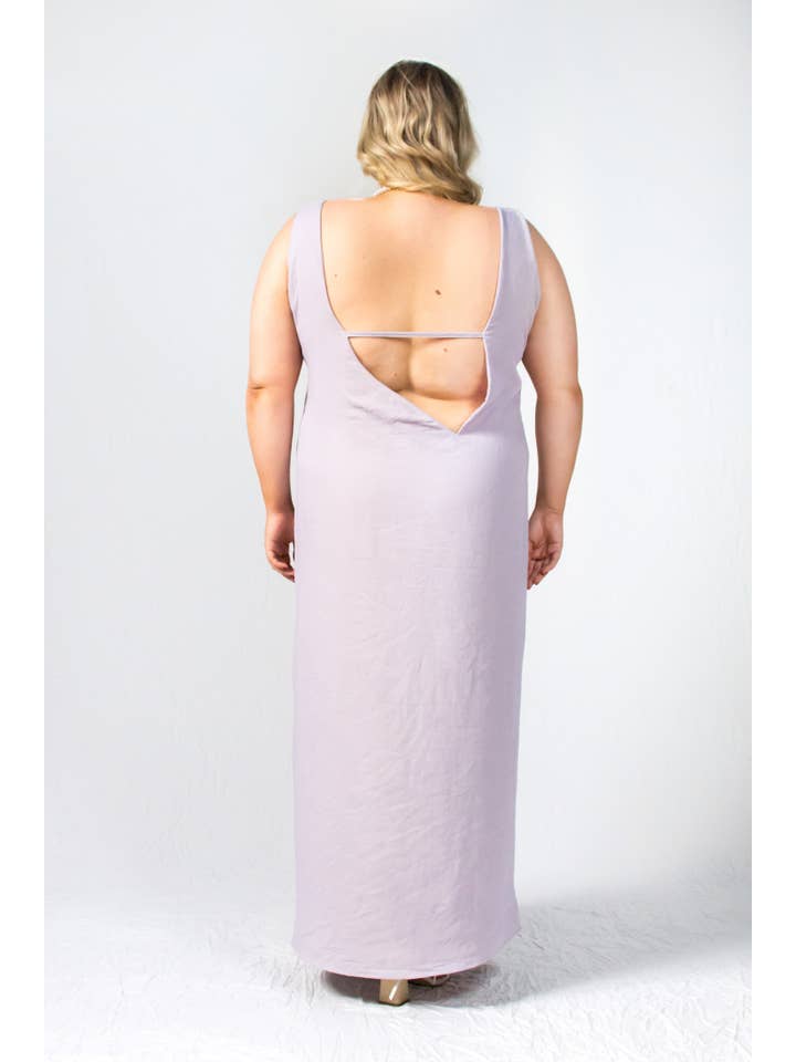 Lavender The Denise Dress for wholesale on Faire7