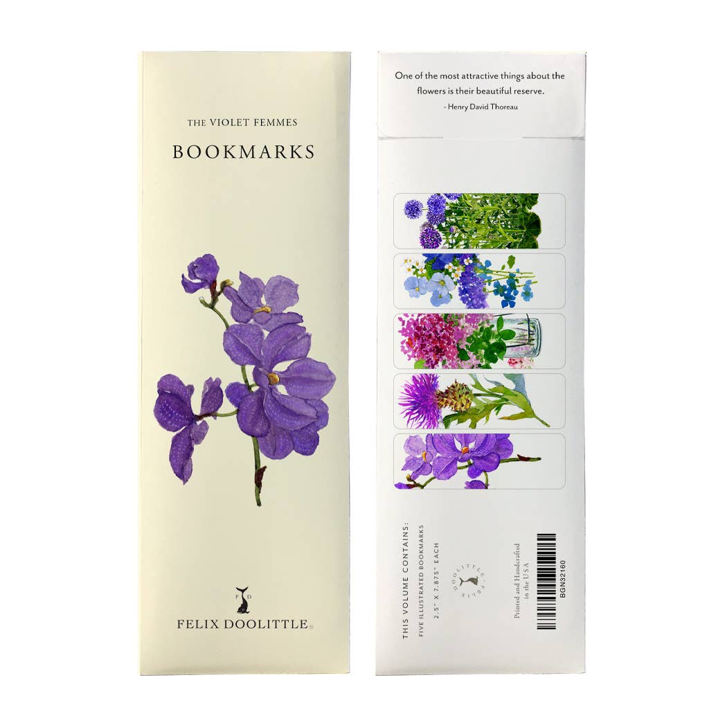 Felix Doolittle - Wholesale Bookmark - The Violet Femmes -- Bookmarks - Set of 51