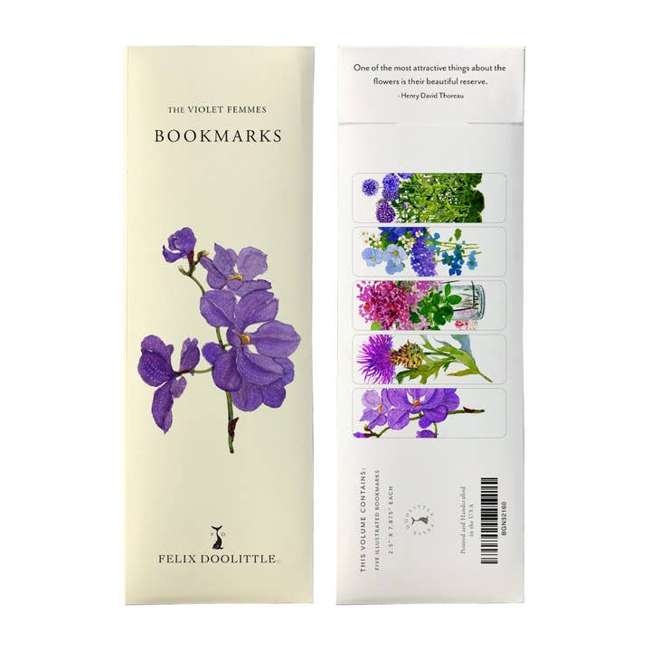 Felix Doolittle - Wholesale Bookmark - The Violet Femmes -- Bookmarks - Set of 51