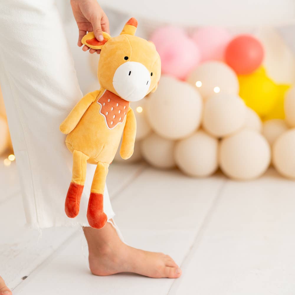 Crochetts – wholesale Doll accessory kit – Kids – Orange giraffe rag doll3