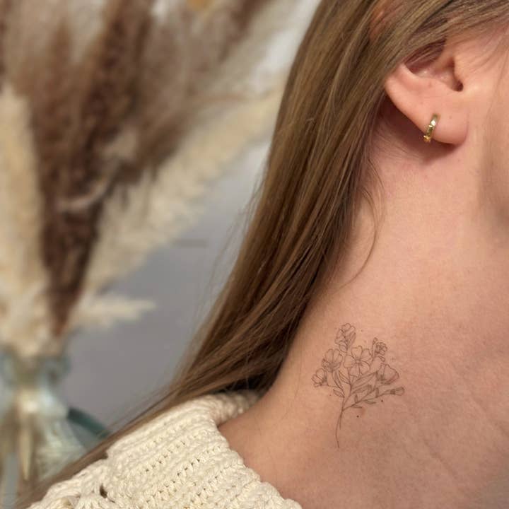 Sioou - Wholesale Temporary Tattoo - Kids - Mini Floralia3