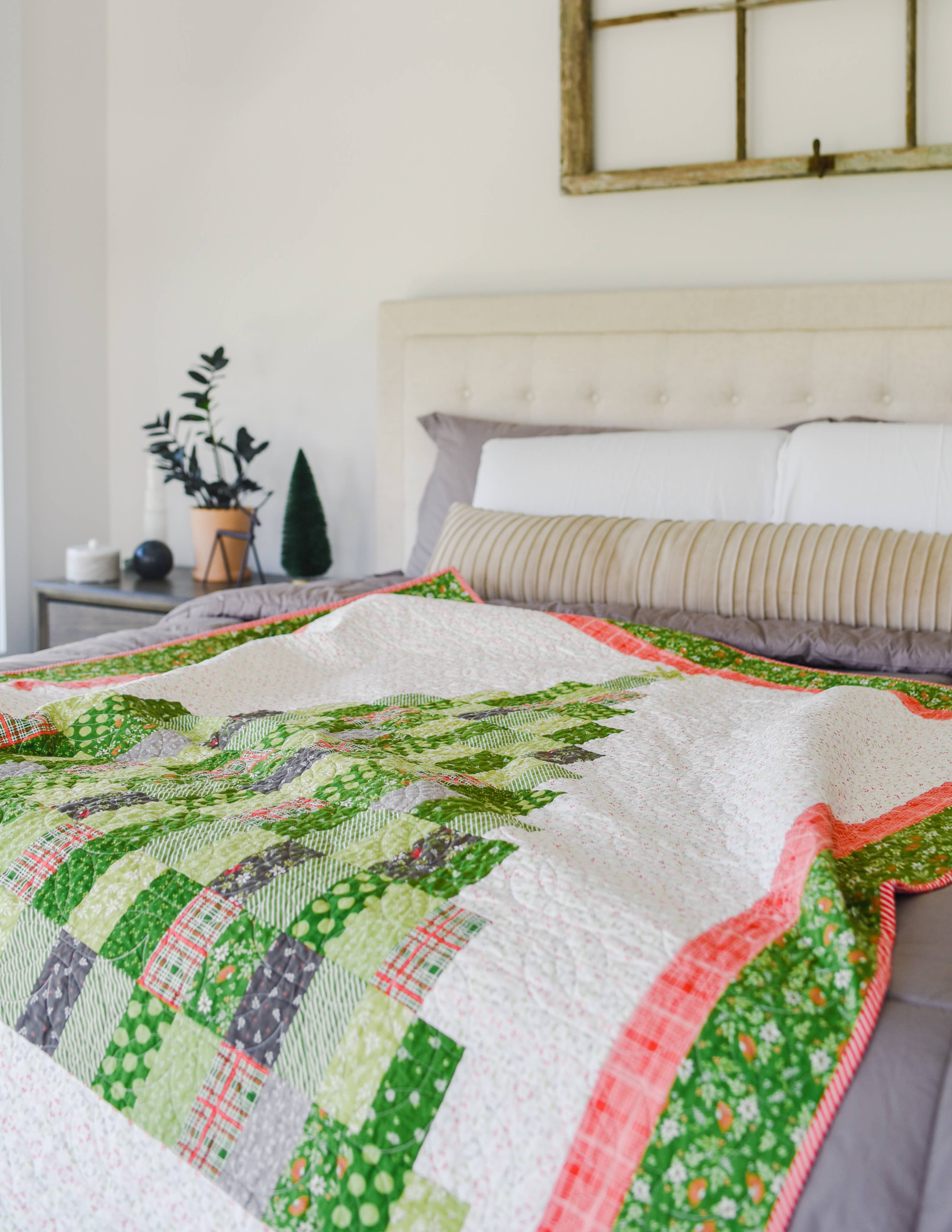 Wild Plum Lane - Wholesale Craft Sewing Kit - Let Christmas Begin Quilt Pattern - Printed5