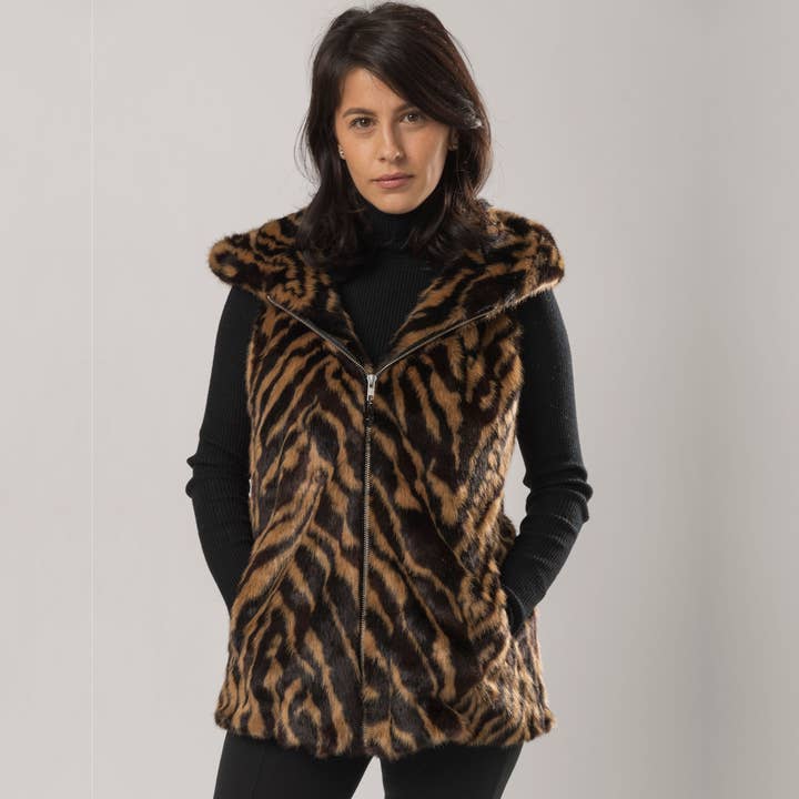 Dame familie vest for engroshandel hos Furious Fur