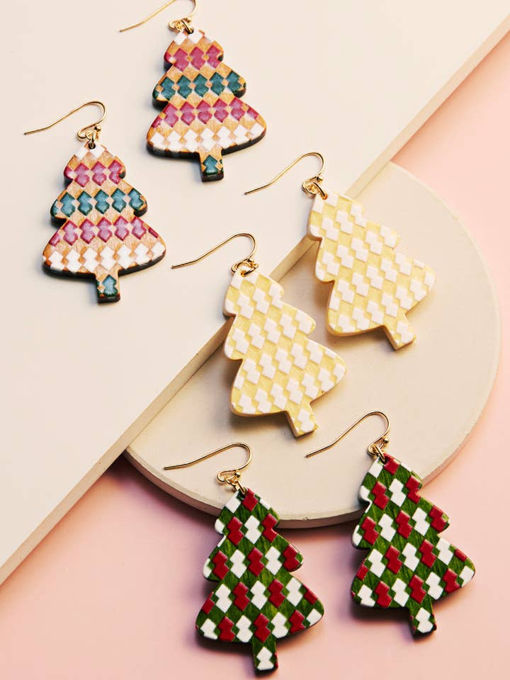 Juletræ Træprintede krogøreringe for engroshandel hos Designature New York