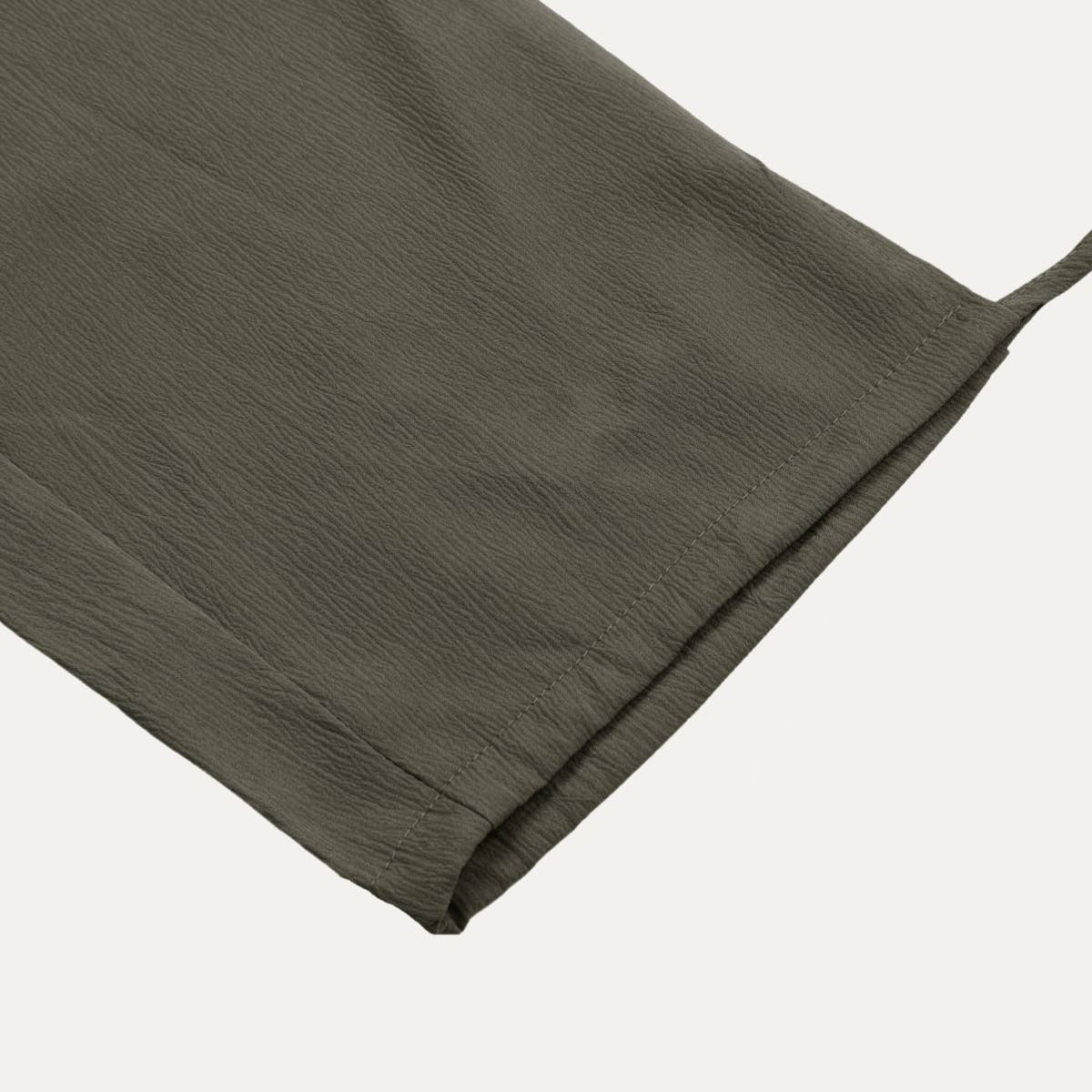 Dark Olive Casual High Waisted Pockets On Tie-Hem Jogger Pants for wholesale on Faire6