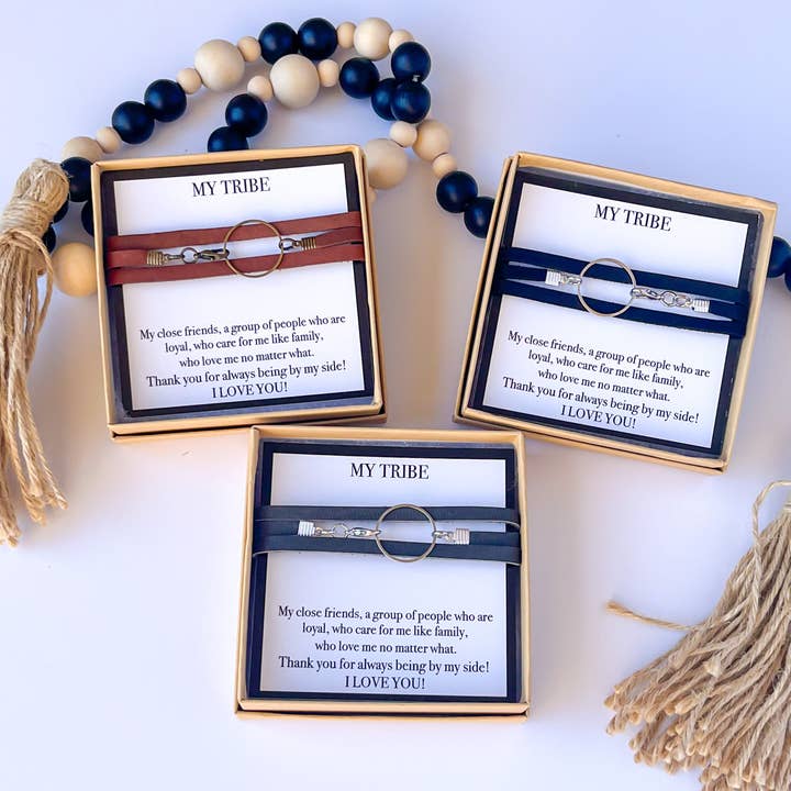 Armband i läder för wholesale av Ruby & Edie