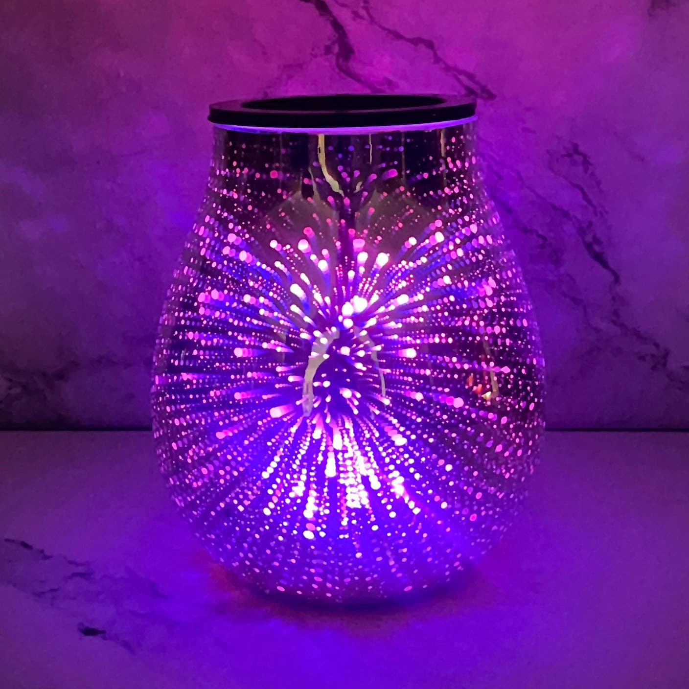 The Lions Den Candle Company – Aquecedor de cera por atacado – Derretedor de Cera Elétrico 3D com Vidro Feito à Mão