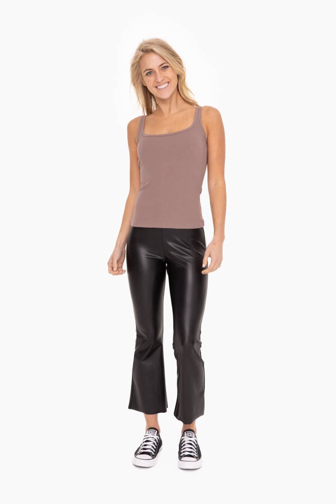 Mono B - Vente Débardeur – femme - Débardeur côtelé à encolure carrée35