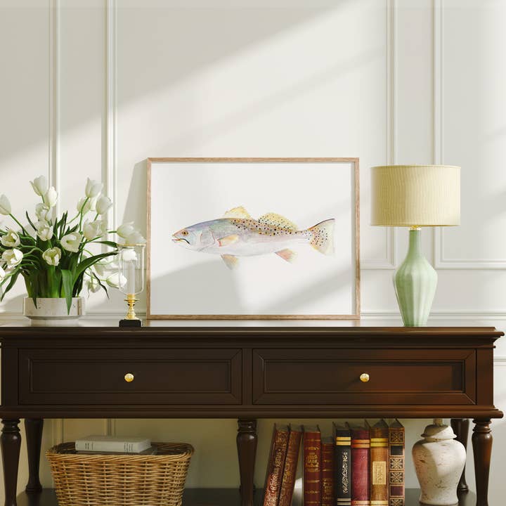 Speckled Trout for wholesale by Snoogs & Wilde Art