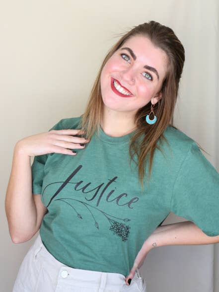 Justice Tee for wholesale by Fair Anita