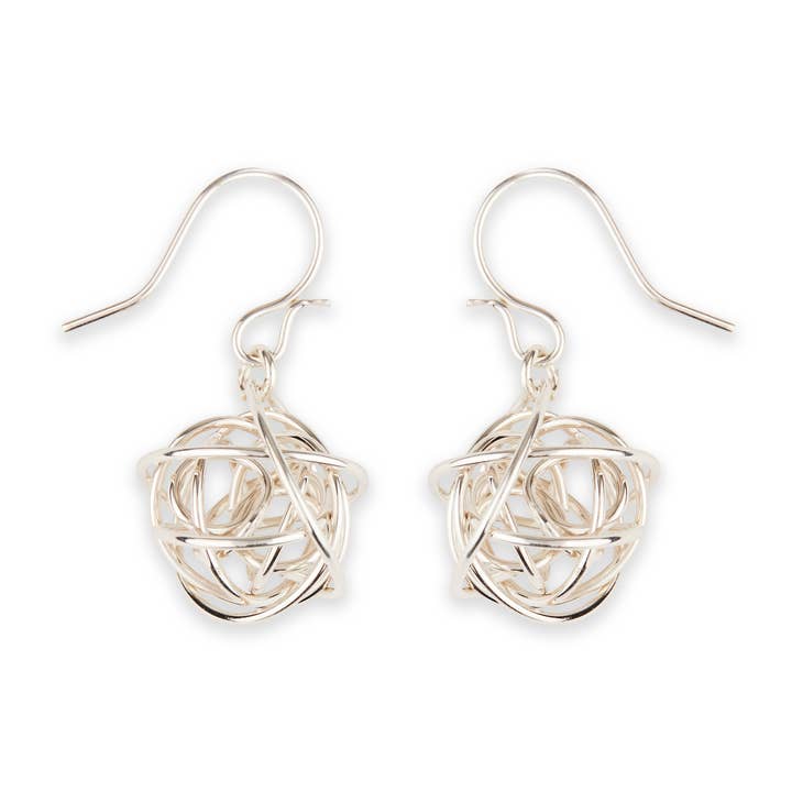 Mark Steel Jewelry - Vente Boucles d'oreilles pendantes - Boucle d'oreille Ball of Fun Wire2