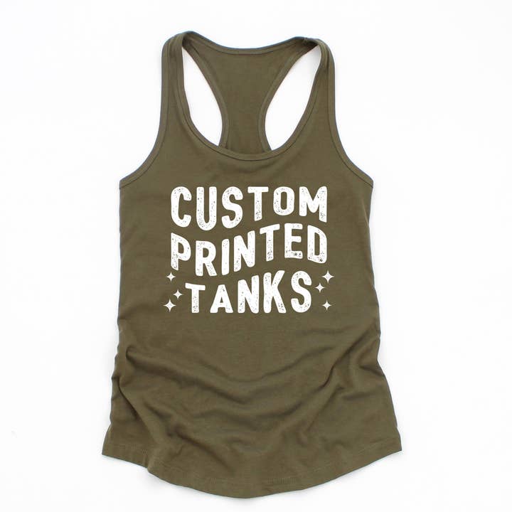 Peculiar People Designs - Wholesale Tank Top - Women's - One Side Custom Printed Tank Tops With Your Logo Or Artwork9
