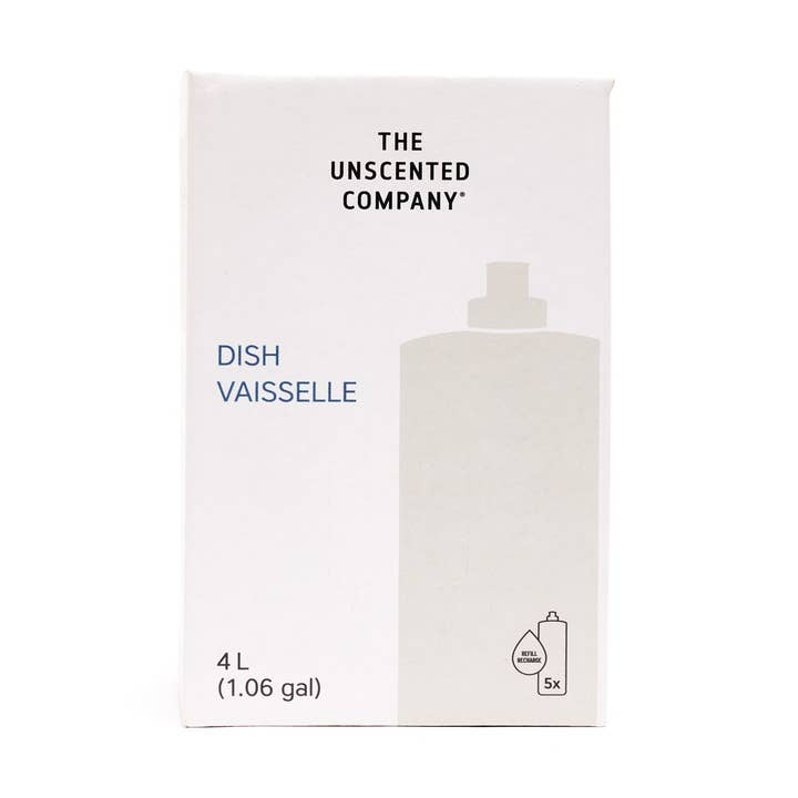 Dish - 4L Refill Box for wholesale by The Unscented Company
