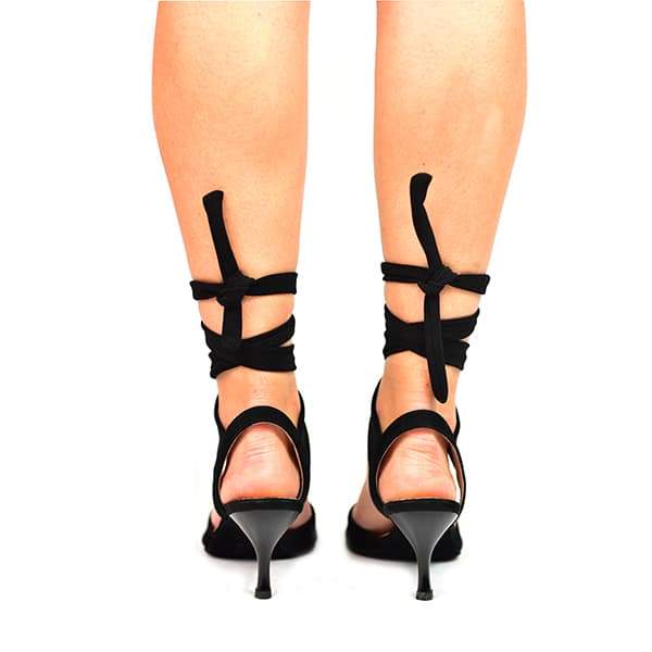 Dbs dancing shoes - Wholesale High Heels - Women's - Black Gladiator Sandals3
