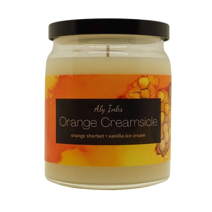 Orange Creamsicle - Soja-Kerze für den Großhandel von Aly Inks