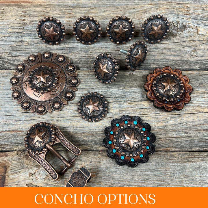 Copper Star Western Concho W175 for wholesale by Rodeo Drive