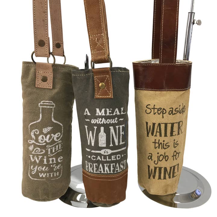 C3F1 - 55946 - Vinpåse Set med 3 för wholesale av Boca Tennis & Golf Bags