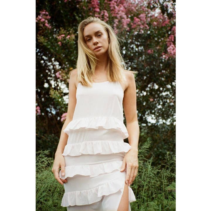 De Georgette Maxi - Blush. voor wholesale door The games we play