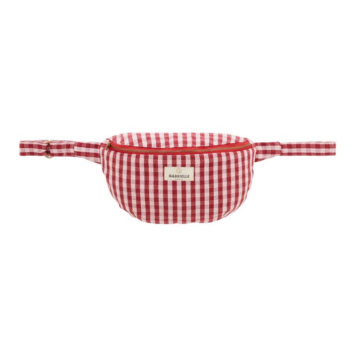 Gabrielle Paris – wholesale Belt bag – Unisex – Vichy Cherry Fanny Pack4