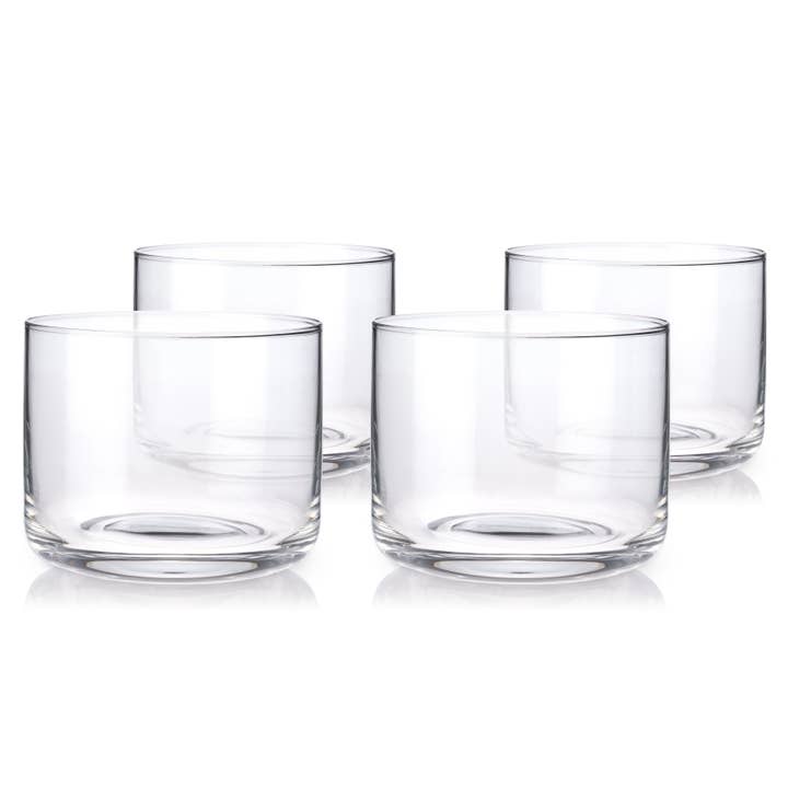 Viski - Wholesale Cocktail/Liquor Glass - Rayeâ„¢ Crystal Negroni Glasses - Set of 4
