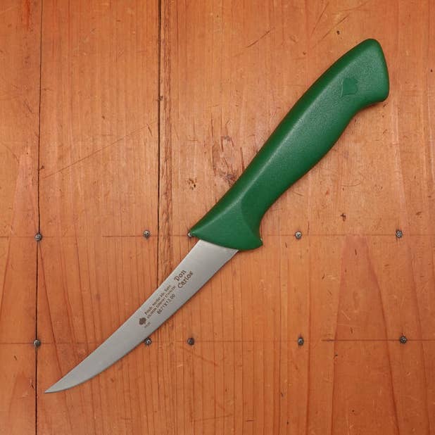 Friedr Herder Don Carlos 5 Zoll Ausbeinmesser Curved Flex Edelstahl Grün für den Großhandel von Bernal Cutlery