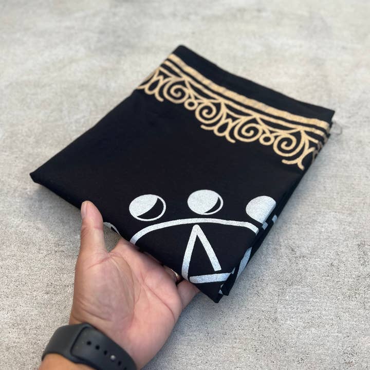 Lungta Imports - Wholesale Tablecloth - Triple Moon Long Altar Cloth Tarot Witchcraft Table Cloth5