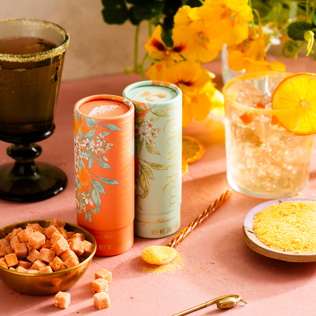 FLOUWER CO. – Großhandel Cocktailmischung/-sirup – Cocktail-Würfel – Orange Blossom4