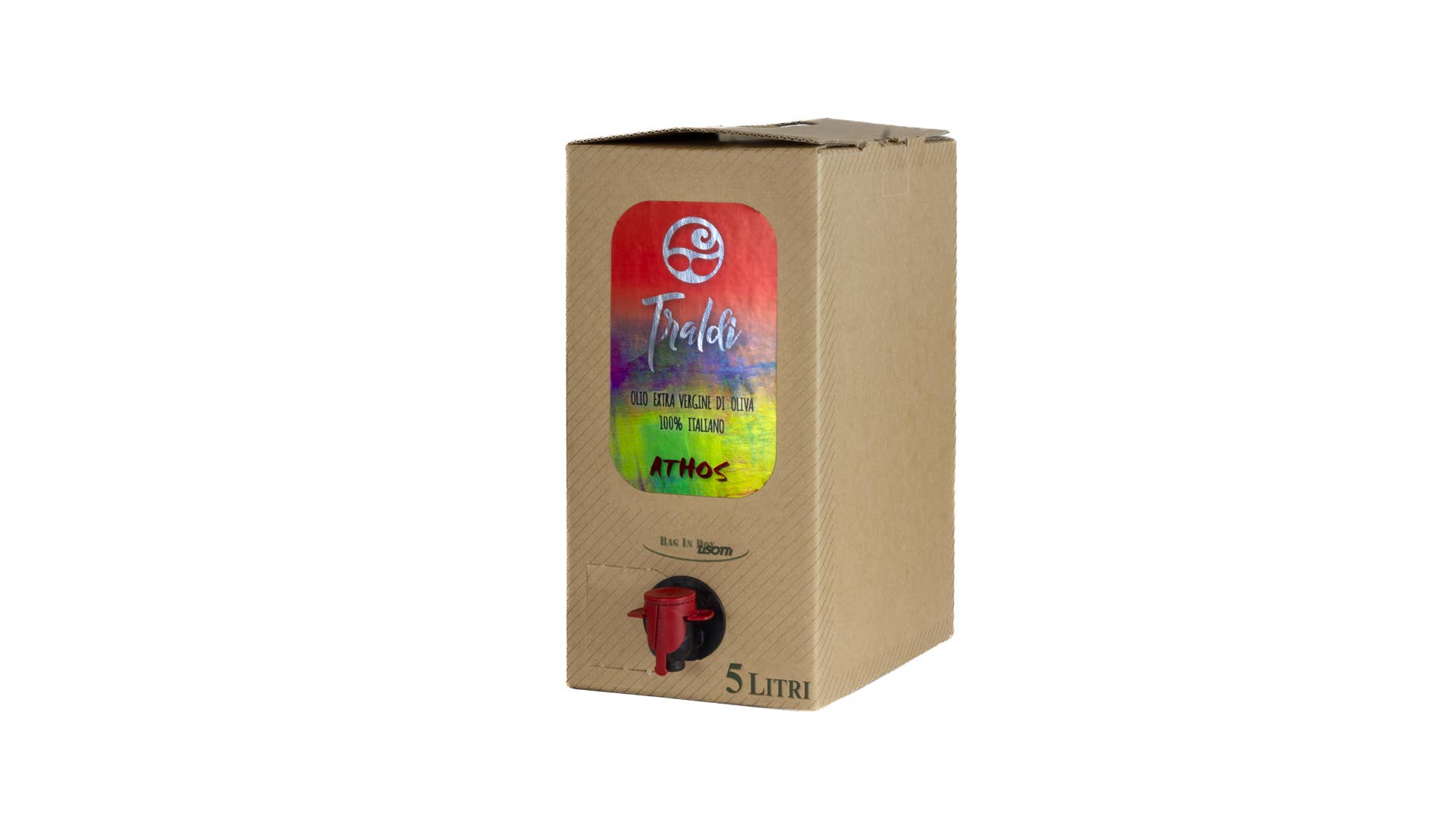 Olio Traldi di Boni Francesca - Wholesale Olive Oil - Athos Extra Virgin Olive Oil bag in box 5lt2