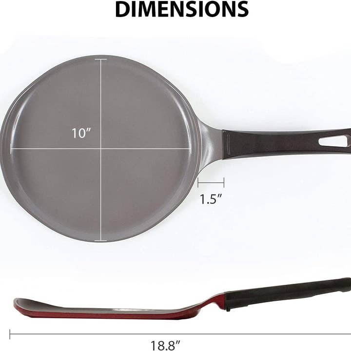 Neoflam - Wholesale Pan - Mitra 10" Crepe Pan in Red