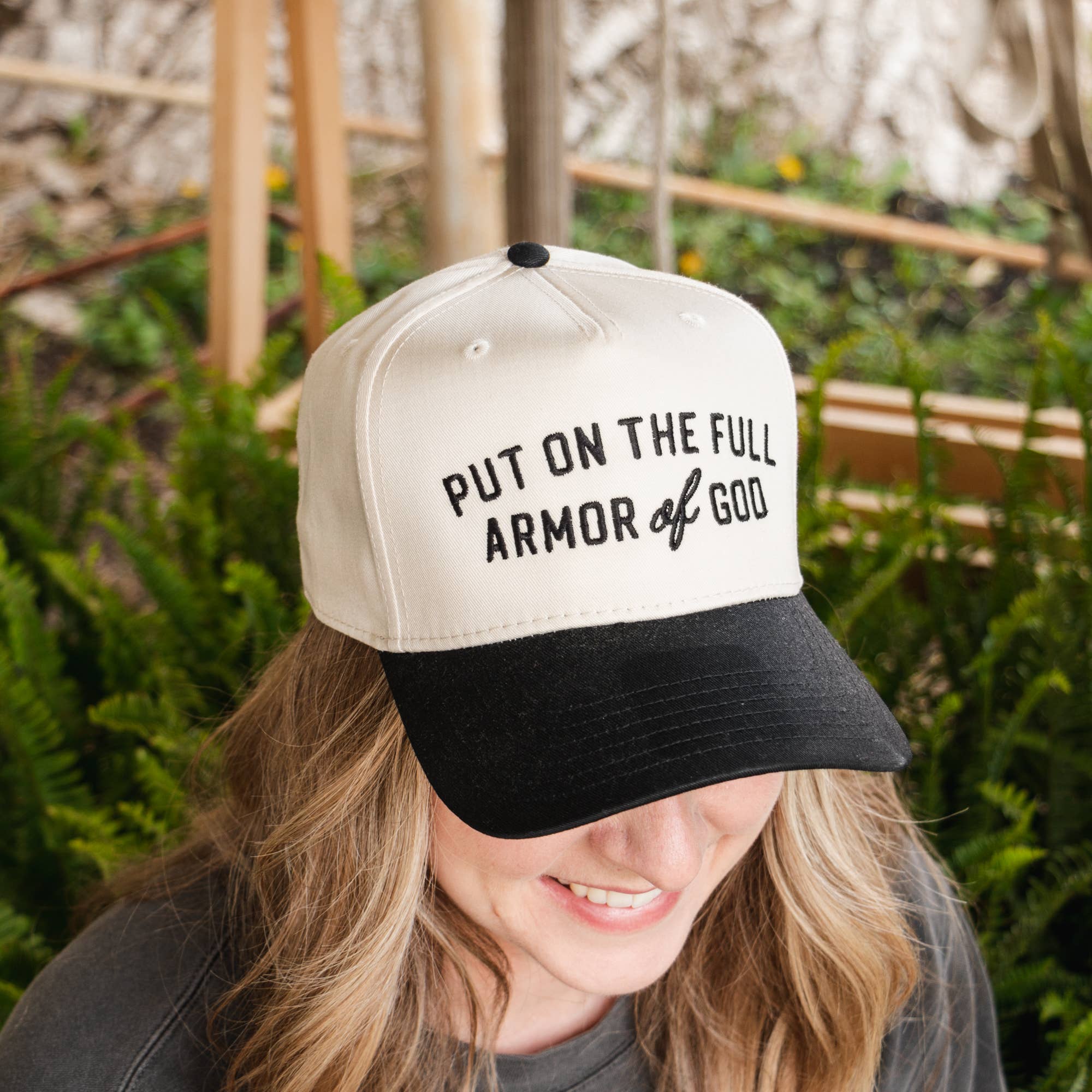 The Anastasia Co - Wholesale Trucker Hat - Unisex - Put on the Full Armor of God Trucker Hat1