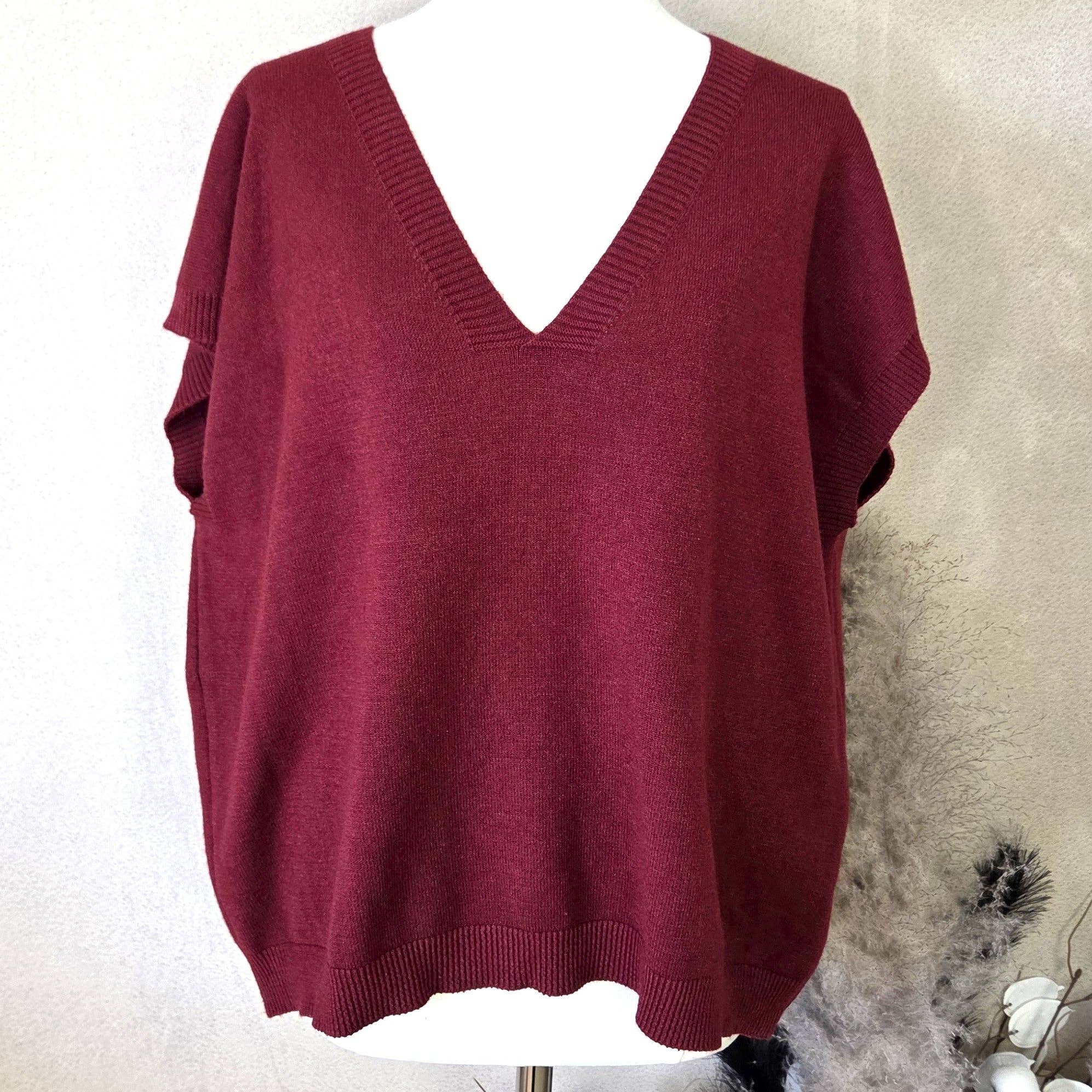 Tempest Designs - Wholesale Knit Top - Women's - Viscose mix knitted tank top with V-neck5