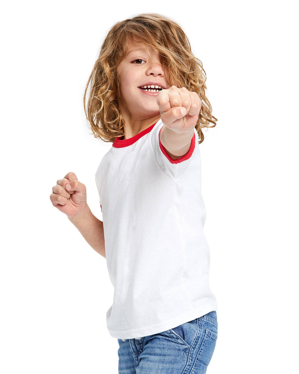 US Blanks - Wholesale T-Shirt - Kids - Kid's Classic Ringer Tee4