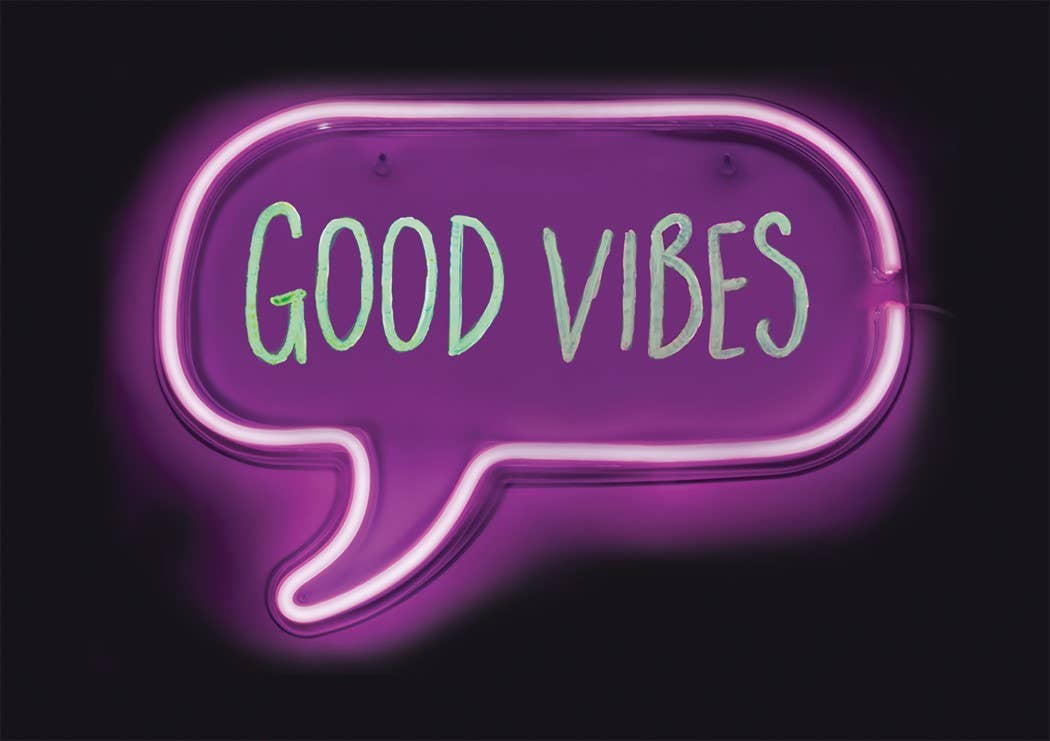 Iscream - Wholesale Night Light - Neon Speech Bubble Light1