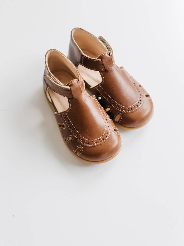 NU Crab Banded - Baby Girl and Boy - Shoes - Genuine Leather for wholesale by Pabucun Nu