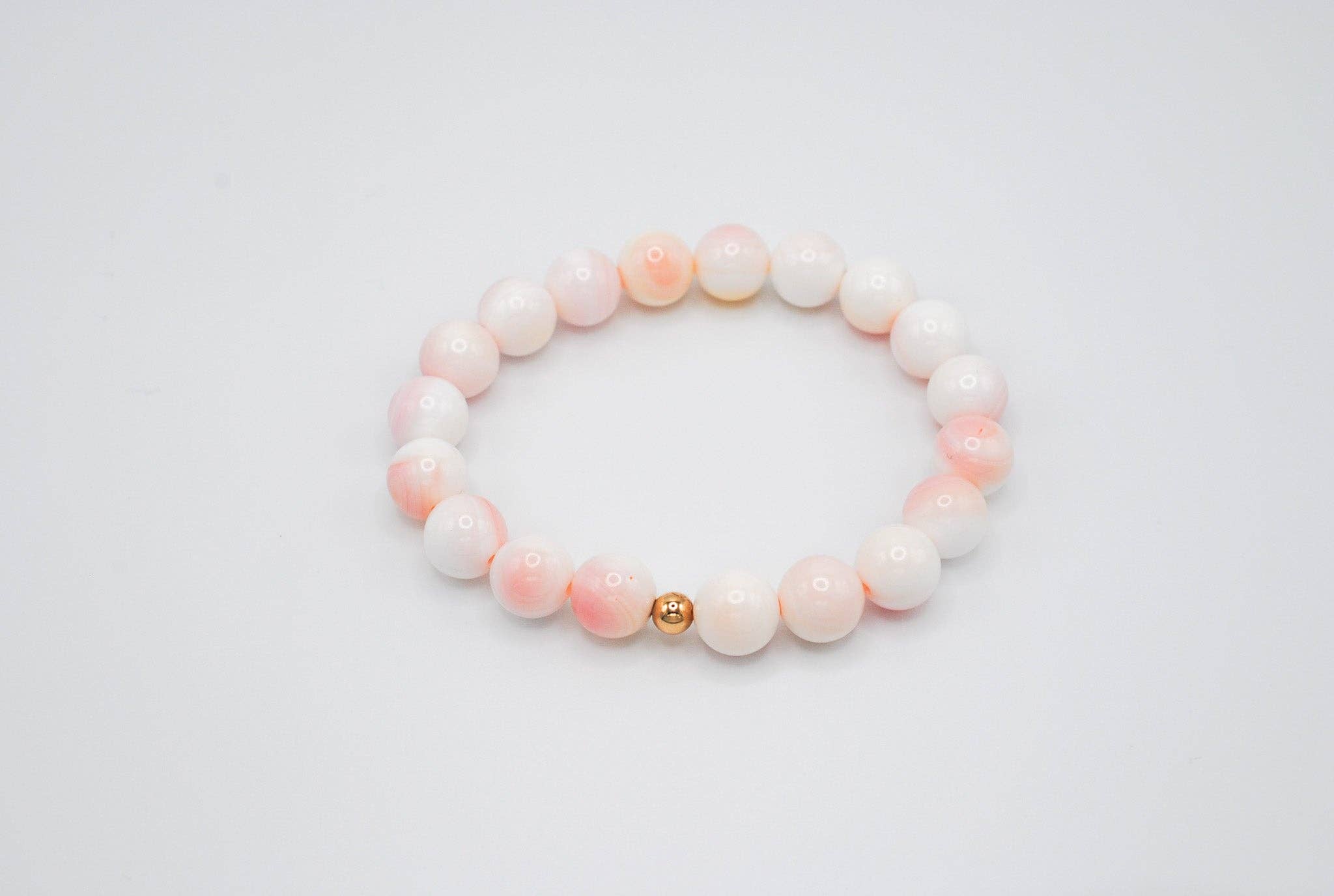 Ripple | Reiki Infused Jewelry - Wholesale Beaded Bracelet - Queen Conch Solo Grande Bracelet3