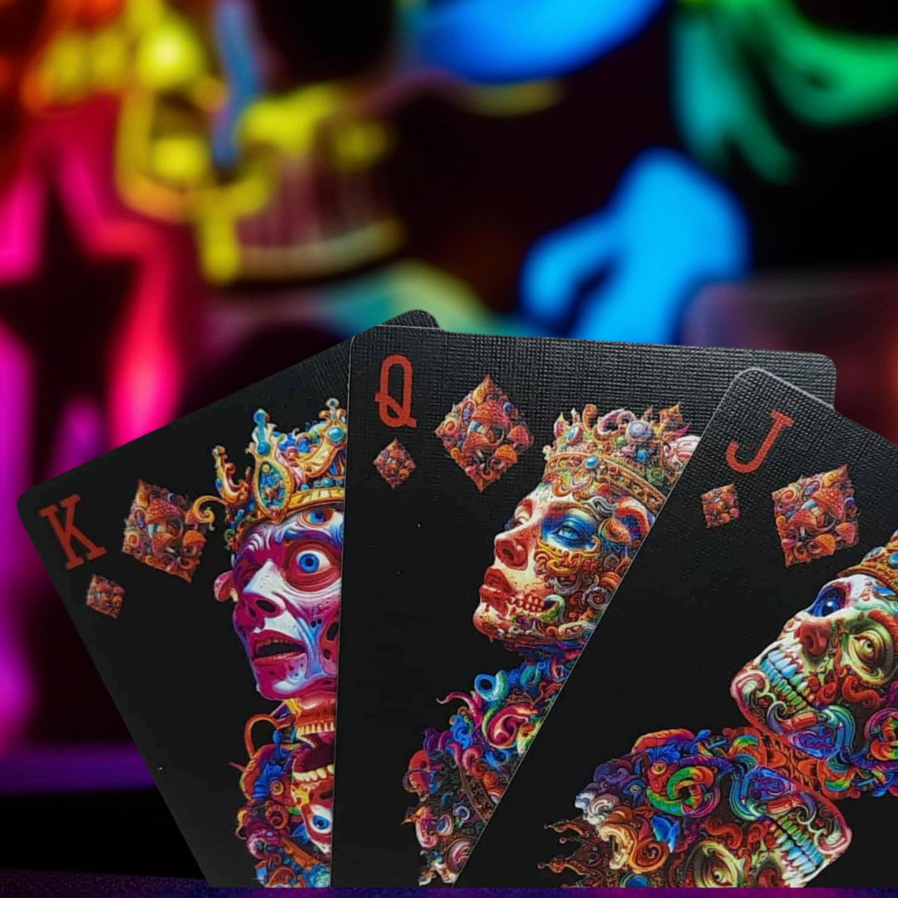 Collectible Playing Cards - Wholesale Playing Cards - Bicycle Psychedelic Playing Cards6