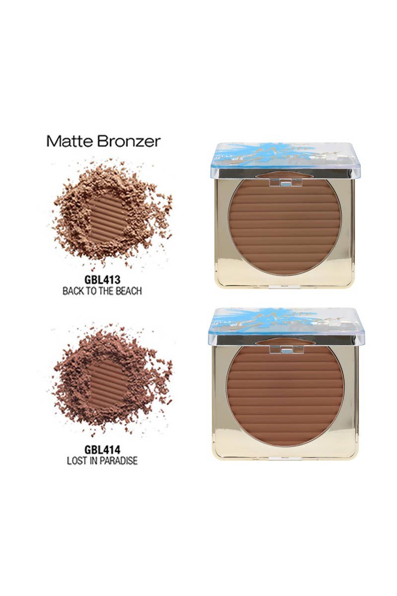 PINEAPPLE Beauty - Wholesale Makeup Setting Spray/Powder - LA Girl GPD434 Matte Bronzer and Hydrating Mist Set - 24pc3