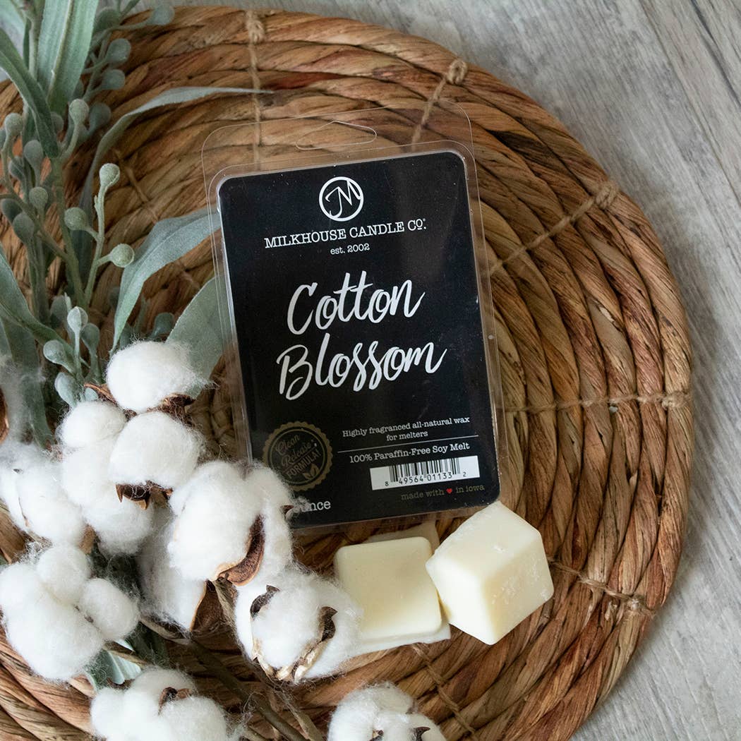 Wholesale 5.5 oz Wax Melts Cotton Blossom for your store Faire