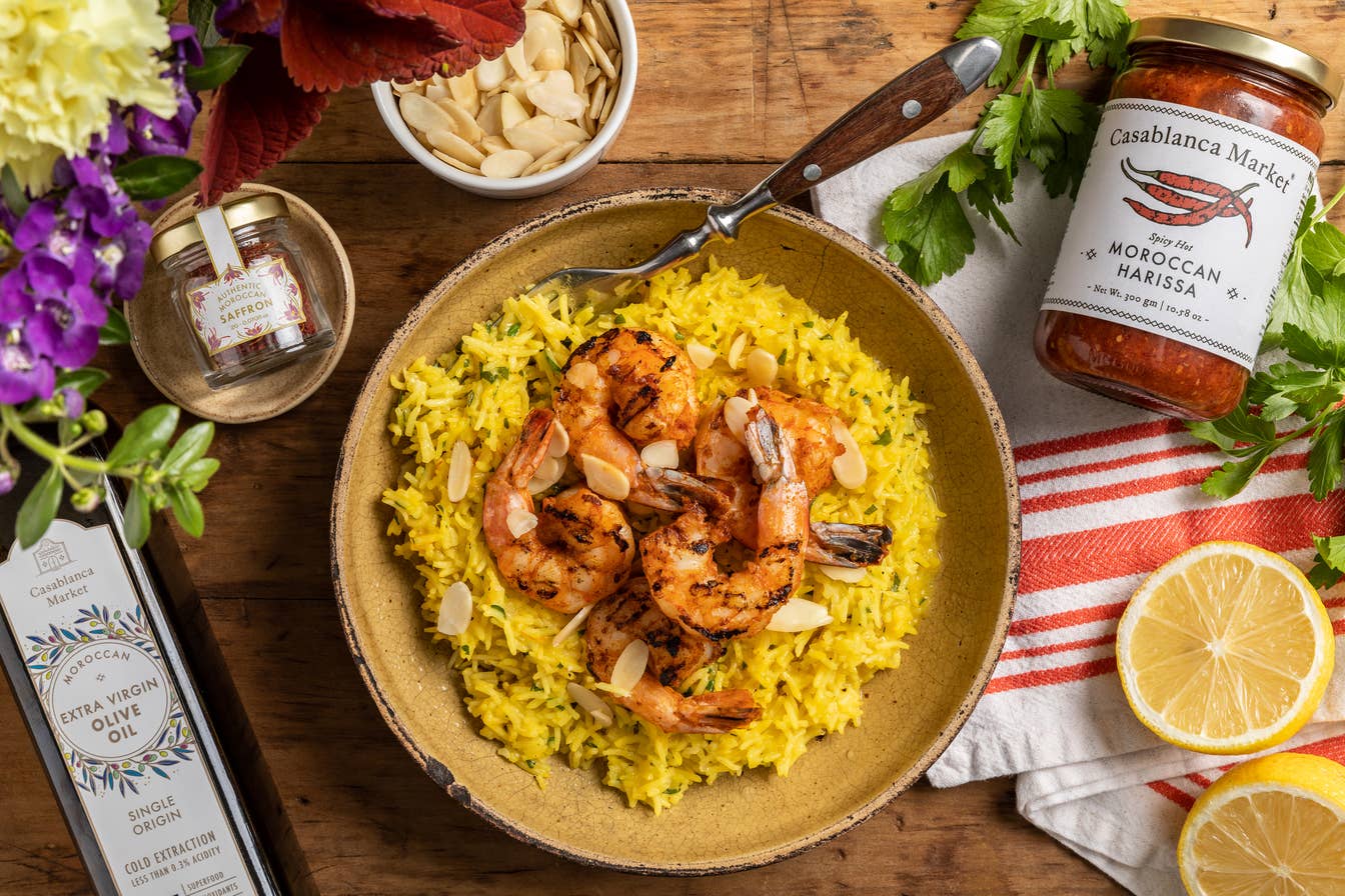 Casablanca Market - Venta al por mayor Especias secas - Azafrán Puro Marroquí de Casablanca Market - 2g6