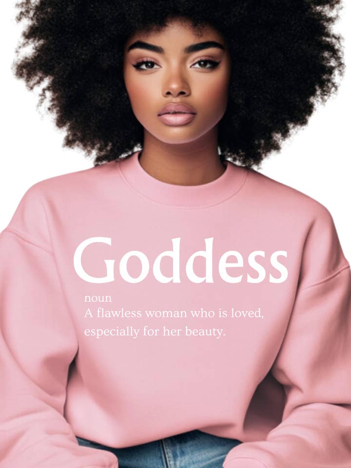Glamourous Goddess Pullover for wholesale by Melanin E-Commerce