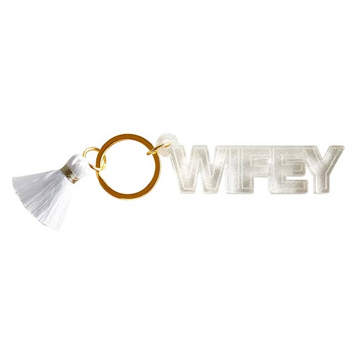 Acrylic Keychain - Wifey for wholesale by Santa Barbara Design Studio by Creative Brands