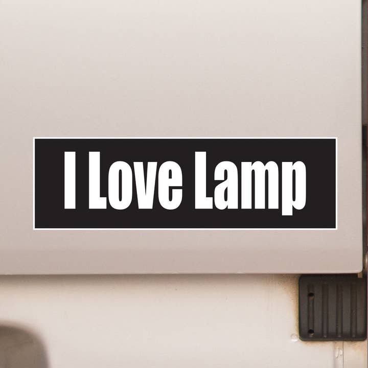 Autocollant de pare-chocs pour la vente par Roosk Printing